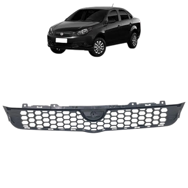 Grade Superior Parachoque Fiat Siena Strada 2013 Á 2016