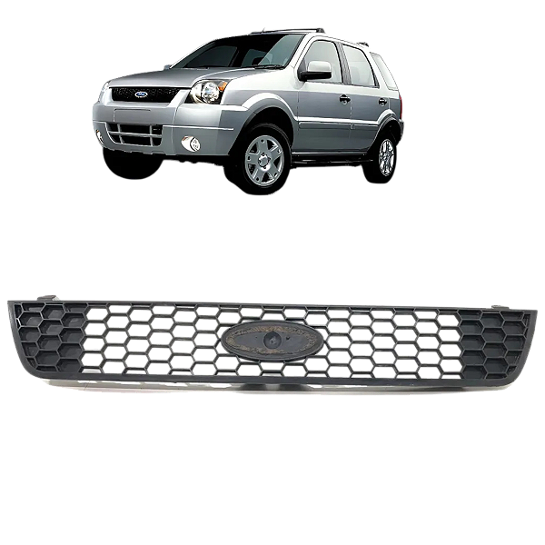 Grade Frontal Parachoque Ford Ecosport 2004 Á 2008