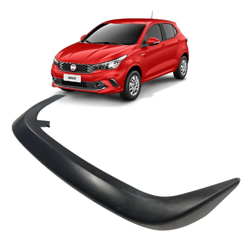 Moldura Puxador Interno Porta Dianteira Direita Argo 17 A 24 Preto