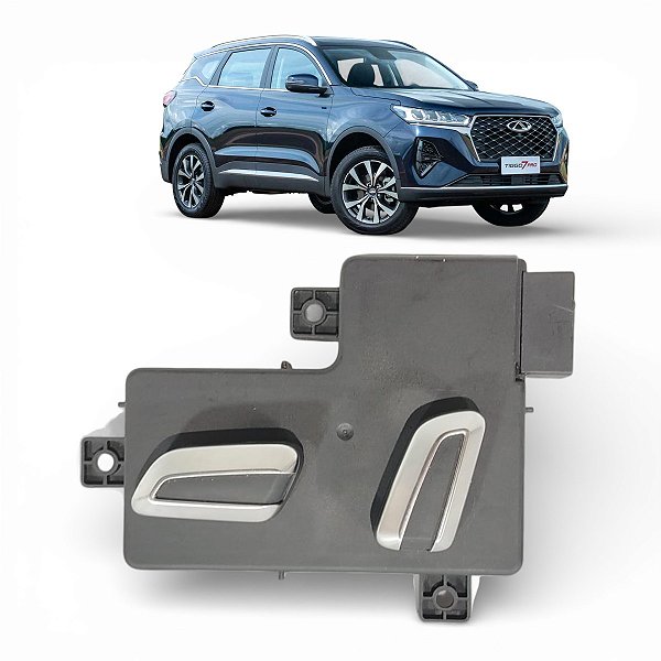 Botão Comando Banco Dianteiro Esquerdo Chery Tiggo 7 2023 Preto