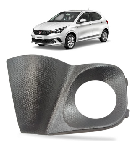 Moldura Acabamento Botao Start Stop Fiat Argo 2018 A 2024 Preto