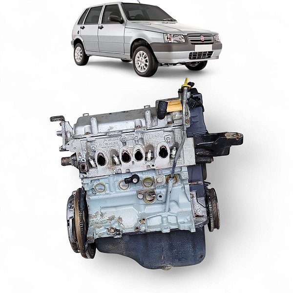Motor Parcial Fiat Uno Mille 1.0 66cv 2005 2006 2007 A 2012