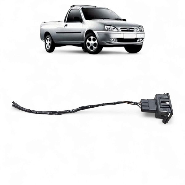 Chicote Conector Plug Reservatorio Freio Courier 1997 A 2012
