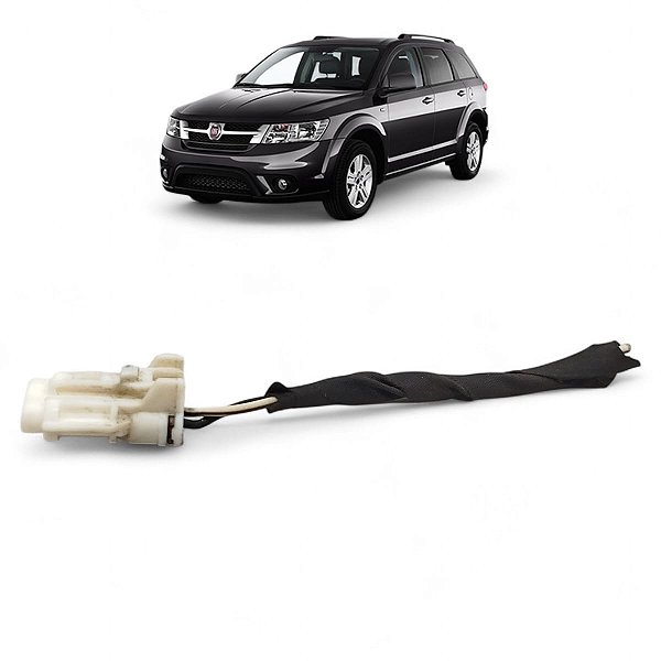 Chicote Conector Plug Soquete Luz Baixa Farol Fiat Freemont
