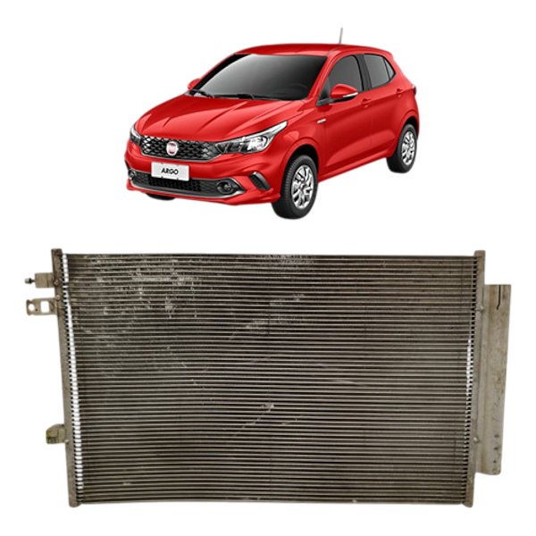 Condensador Ar Condicionado Fiat Argo Cronos 2018 A 2024