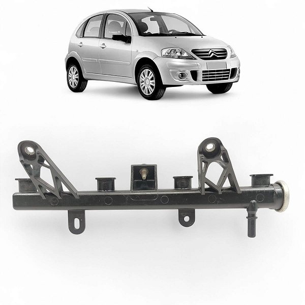 Flauta Injeçao Combustivel Citroen C3 1.4 2006 2007 A 2012