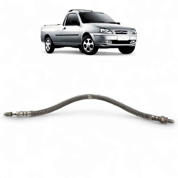 Flexivel Freio Ford Ka Courier Fiesta Dianteiro 2002 A 2013