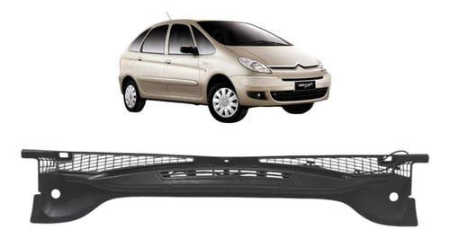 Grade Churrasqueira Citroen Xsara Picasso 2001 2002 A 2007 Cinza Fosco