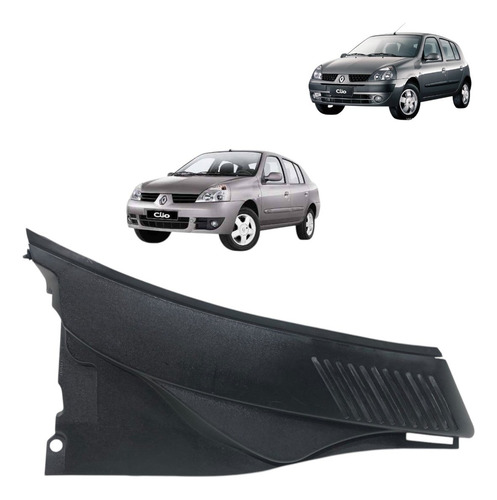 Grade Churrasqueira Direita Renault Clio 2002 2003 2004 2005