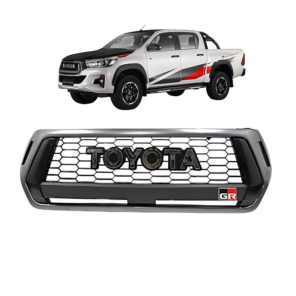 Grade Parachoque Dianteiro Toyota Hilux Gr 2019 2020 A 2022