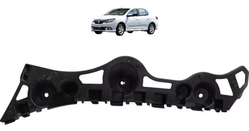 Guia Parachoque Traseiro Esquerdo Logan 2014 A 2018 Original