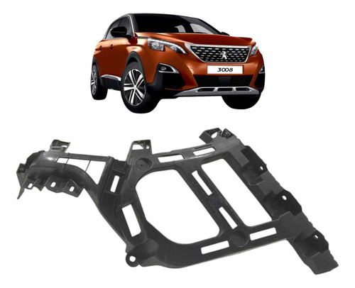 Guia Parachoque Traseiro Esquerdo Peugeot 3008 2018 2019