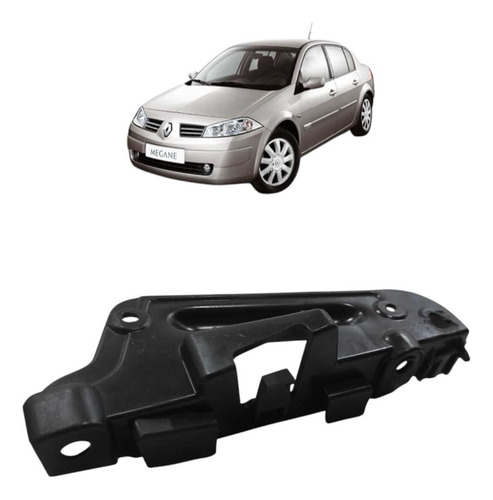 Guia Parachoque Traseiro Esquerdo Renault Megane Sedan 07 12