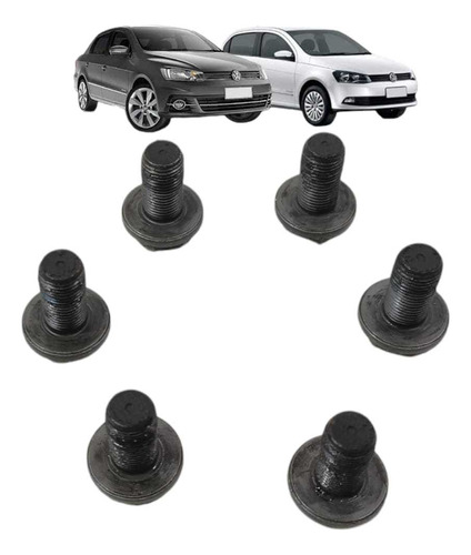 Kit Parafuso Volante Motor Vw Gol Voyage G5 G6 1.0 8v 08/16