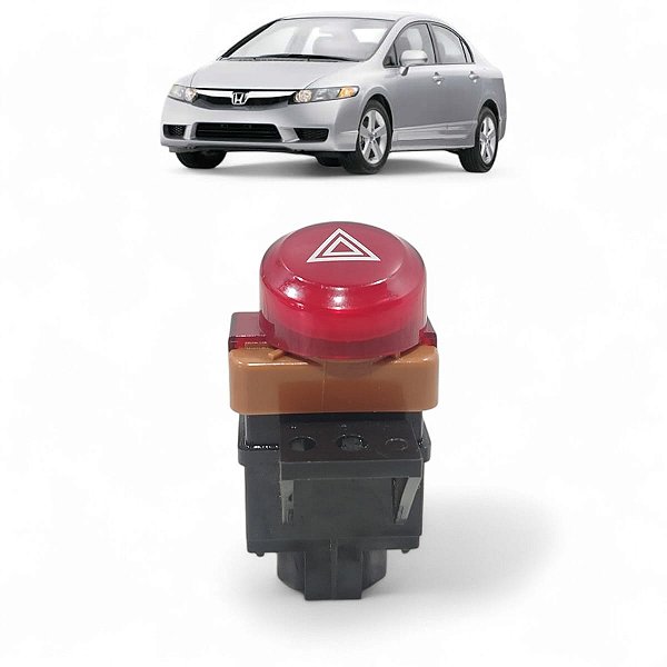 Botão Pisca Alerta Honda New Civic 2007 2008 2009 A 2012
