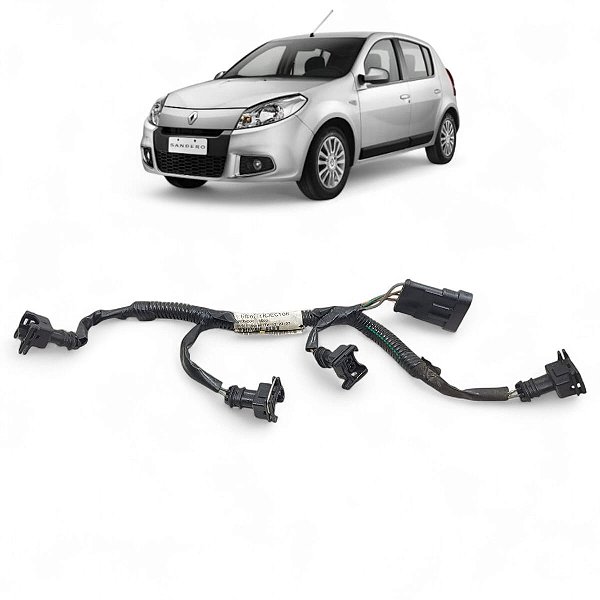 Chicote Bico Injetor Sandero Logan Clio 1.0 2007 2008 A 2014