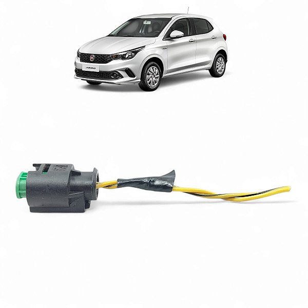 Chicote Conector Plug Sensor Abs Dianteiro Argo 2018 A 2024