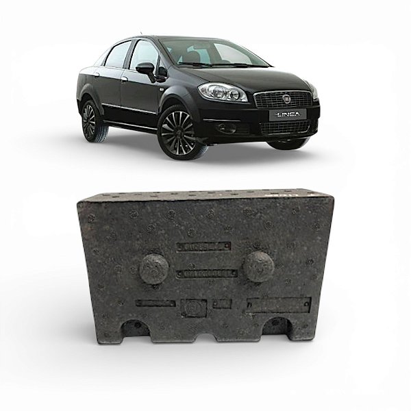 Absorvedor Impacto Central Parachoque Traseiro Linea 09 a 16