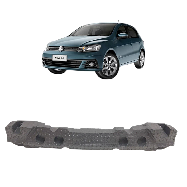 Absorvedor Impacto Parachoque Traseiro Gol G7 2017 a 2022