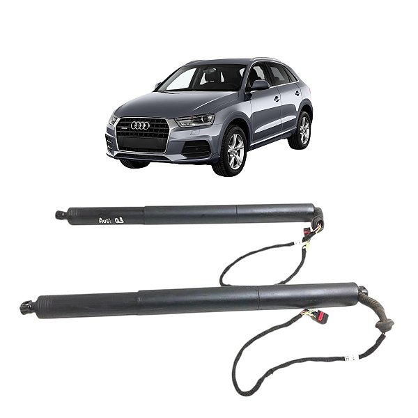 Par Amortecedor Elétrico Tampa Traseira Audi Q3 2015 A 2019