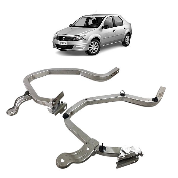 Par Dobradiça Porta Malas Renault Logan 2007 2008 A 2010
