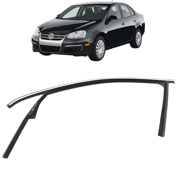 Guarnição Porta Dianteira Esquerda Vw Jetta 2006 A 2010