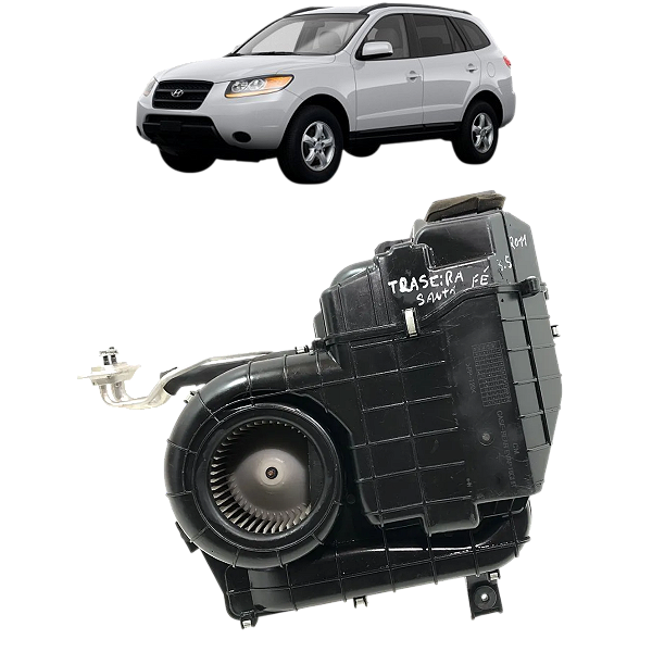 Caixa Ar Condicionado Traseira Hyundai Santa Fe 2009 2011