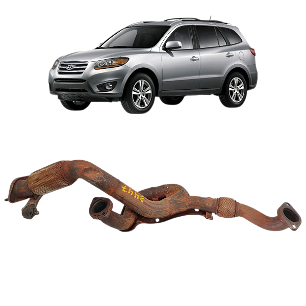 Flexível Escapamento Hyundai Santa Fé 2012 2013