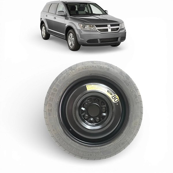 Estepe Dodge Journey 2009 2010 a 2012 Maxspeed T 145 80 R16