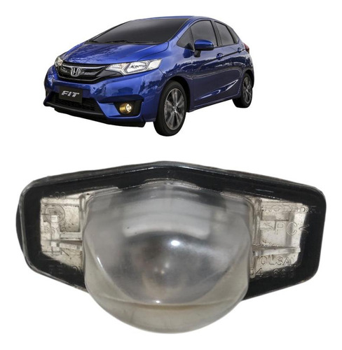 Luz De Placa Honda Fit  2016 2017 2018 2019 2020 2021