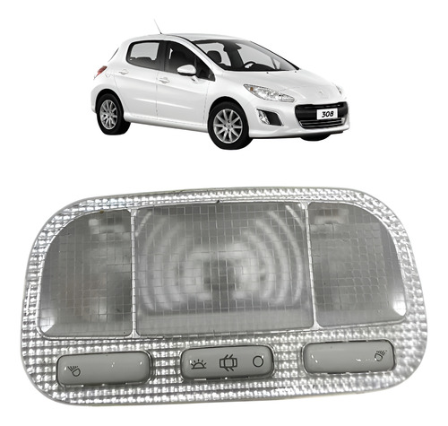Luz Interna Cortesia Teto Peugeot 308 408 2011 2012 A 2015