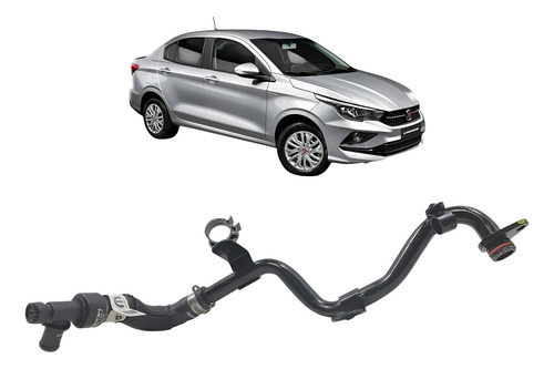 Mangueira Cano Agua Fiat Argo Cronos 1.0 3cc 2018 A 2021