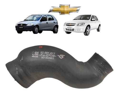 Mangueira Curva Tubo Água Radiador Celta Prisma 2007 2008