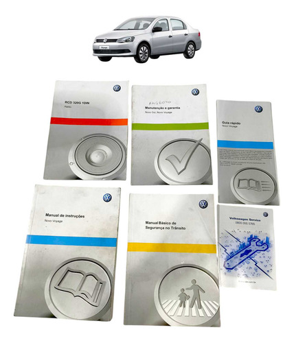 Manual Instruções Proprietário Vw Voyage G6 2013 2014 A 2016