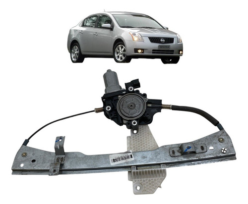 Máquina Vidro Elétrica Traseira Esquerda Sentra 2007 A 2013