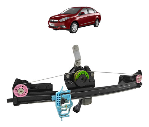 Máquina Vidro Eletrico Dianteiro Esquerdo Grand Siena 2013