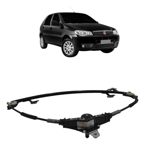 Maquina Vidro Manual Dianteira Esquerda Palio Fire 2008 2012