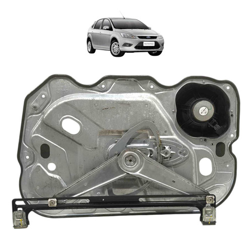 Máquina Vidro Sem Motor Dianteira Esquerda Focus 2009 A 2013