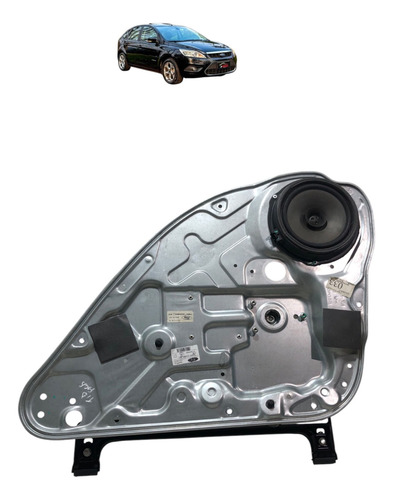 Máquina Vidro Sem Motor Traseira Direita Ford Focus 09 A 13