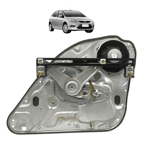 Máquina Vidro Sem Motor Traseira Esquerda Ford Focus 09 A 13