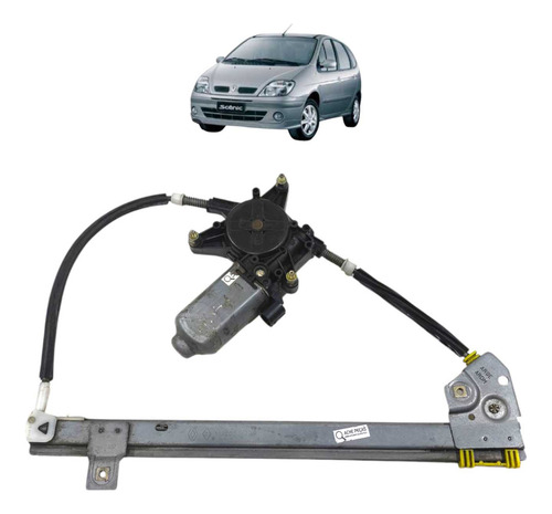 Maquina Vidro Traseiro Esquerdo Renault Scenic 1999 A 2005