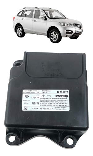 Módulo Central Airbag Lifan X60 2013 2014 2015 2016 2017