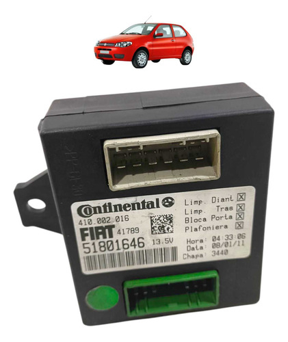Módulo Conforto Fiat Palio Siena Strada 2009 2010 A 2012