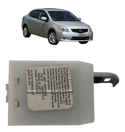 Módulo Ignição Keyless Nissan Sentra 2008 2009 2010 2011