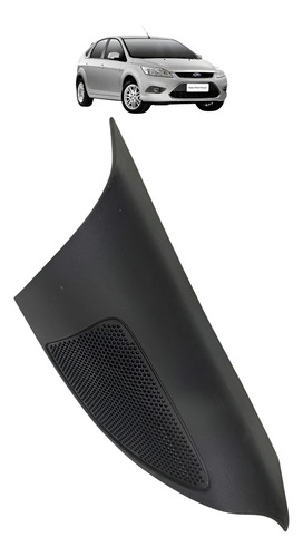 Moldura Alto Falante Porta Esquerda Ford Focus 2009 A 2012 Preto