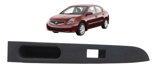 Moldura Botão Traseiro Direito Nissan Sentra 2007 A 2012
