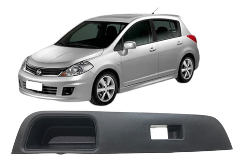 Moldura Botão Vidro Dianteiro Direito Nissan Tiida 2009 2010