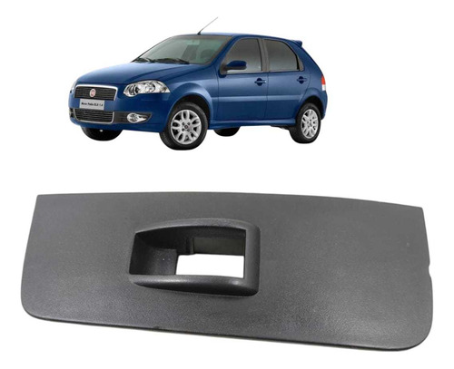 Moldura Botão Vidro Direito Palio Elx 2008 2009 2010 A 2012