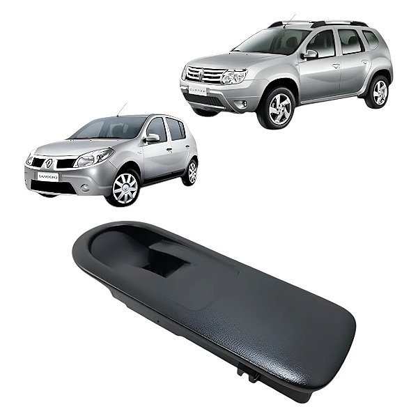 Moldura Botão Vidro Eletrico Diant Direito Sandero Duster