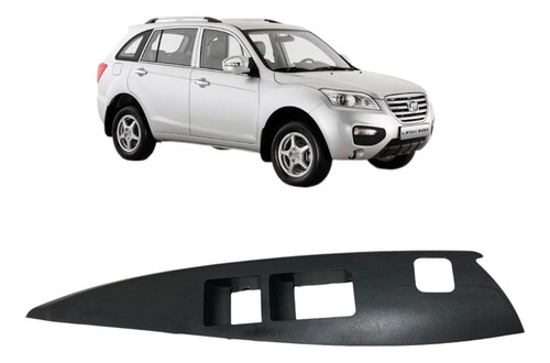 Moldura Botão Vidro Elétrico Dianteiro Esquerdo Lifan X60